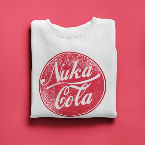 Fallout Nuka Cola Sweatshirt - Nuka World Gamer Shirt UNISEX FIT - Picture 4 of 4